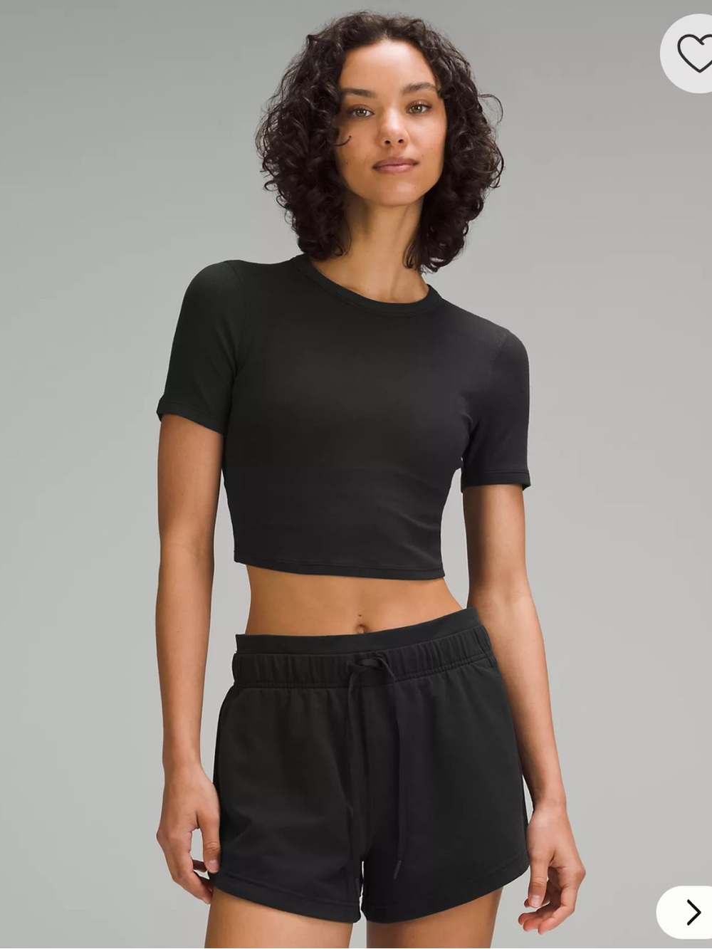 lululemon Hold Tight Cropped Crew Tee